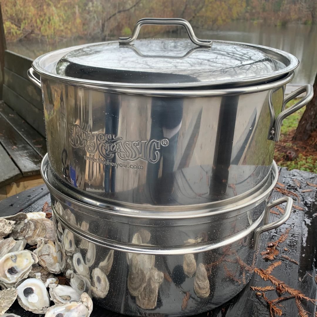 Bayou Stainless Oyster Steamer