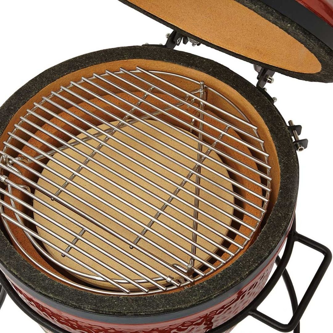 Kamado Joe Joe Jr® with Cast Iron Stand - KJ13RH