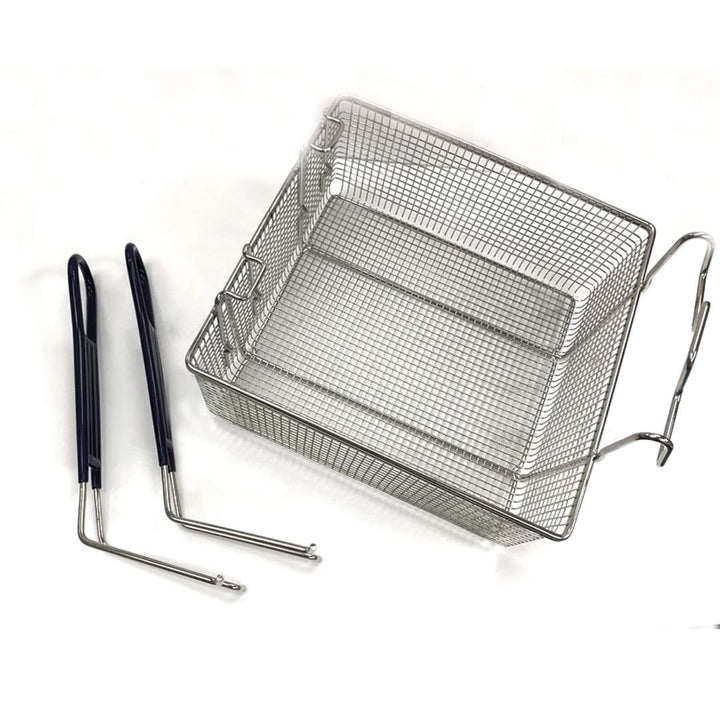 Bayou Double Stainless Mesh Basket