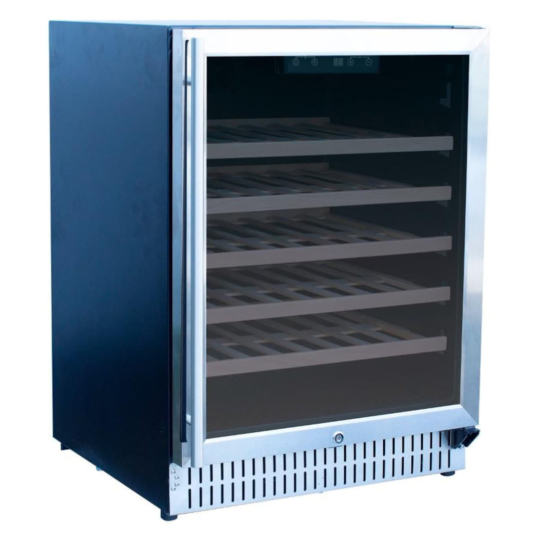 American Made Grills 24-Inch Outdoor Rated Wine Cooler - AMG-RFR-24W