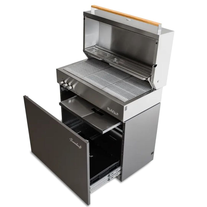 Flammkraft Model D Gas Grill W/Rotisserie - 1029540