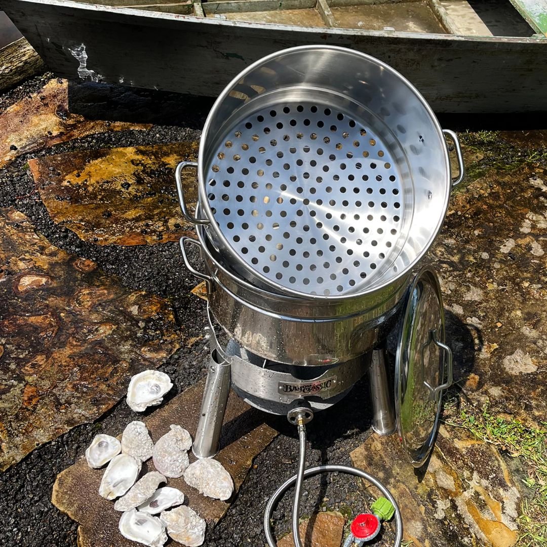 Bayou Stainless Steamer Kit