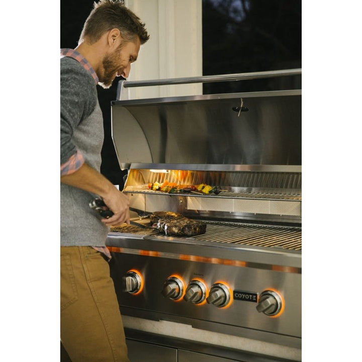 Coyote S-Series 36" Rapid Sear Built In Gas Grill - C2SL36(NG/LP)