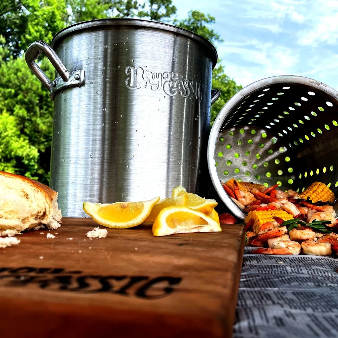 25-qt Bayou Classic Aluminum Outdoor Boil Kit - 212-AL25