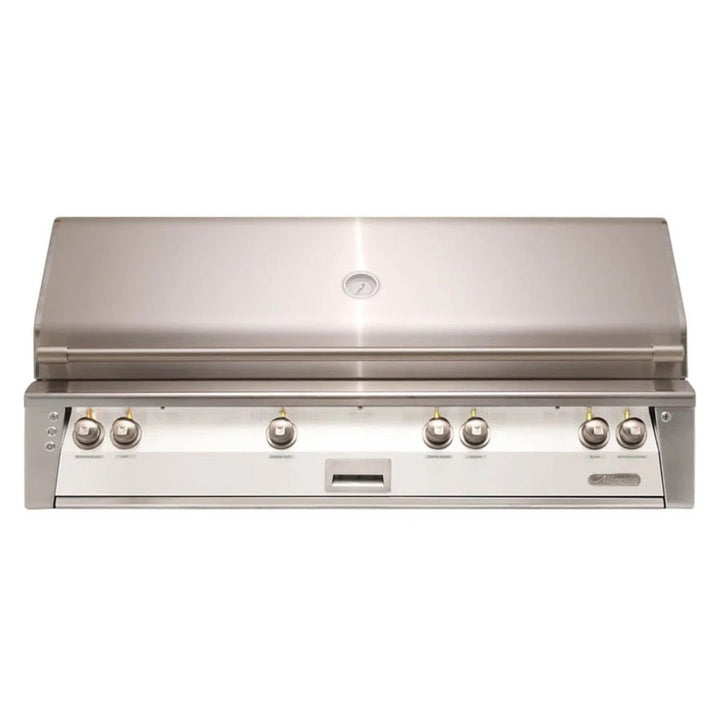 Alfresco ALXE 56-Inch Built-In Gas All Grill With Sear Zone And Rotisserie - ALXE-56BFG-LP(NG)