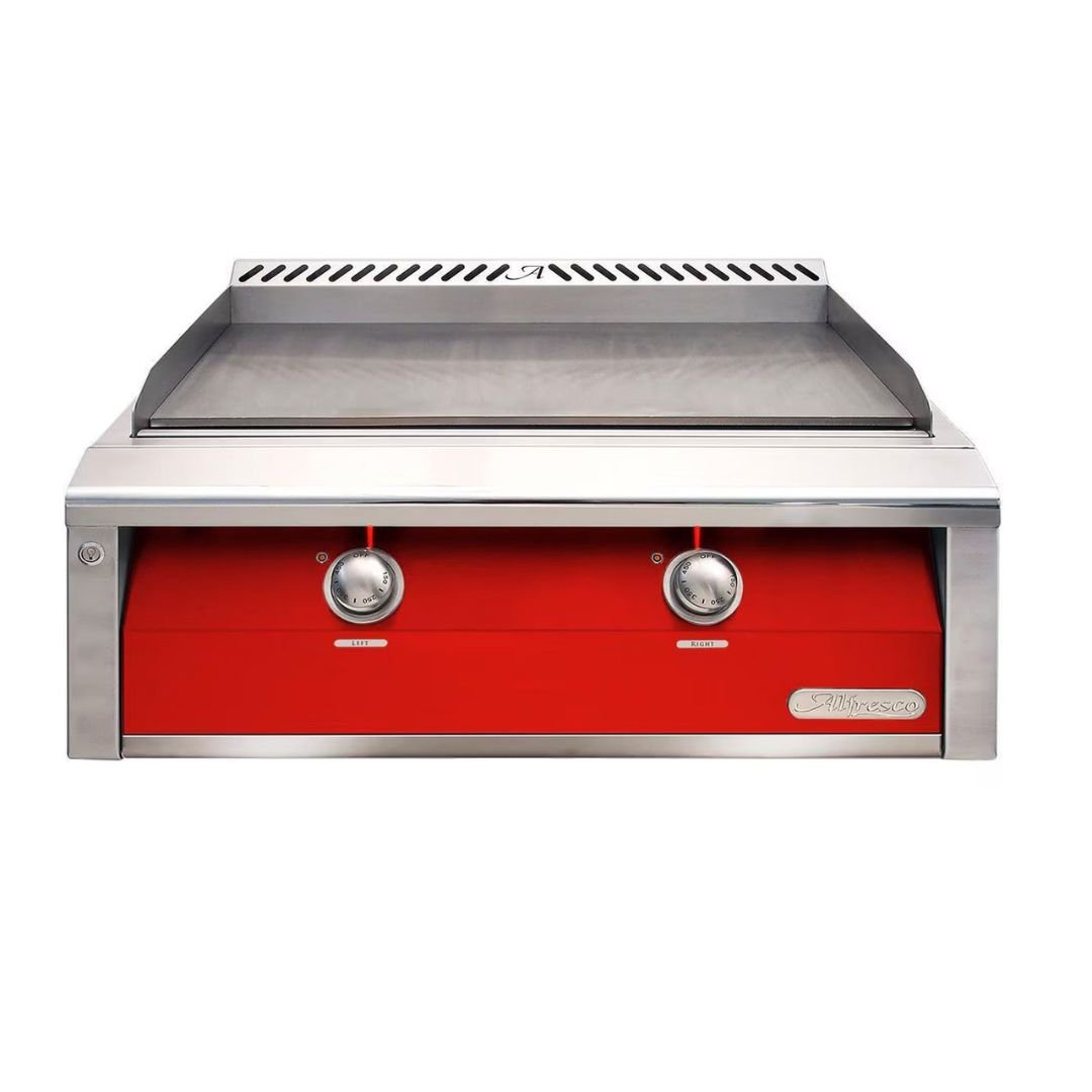 Alfresco 30" Gas Griddle On Cart or Freestanding - ALXE-30GT/ALXE-30GTC