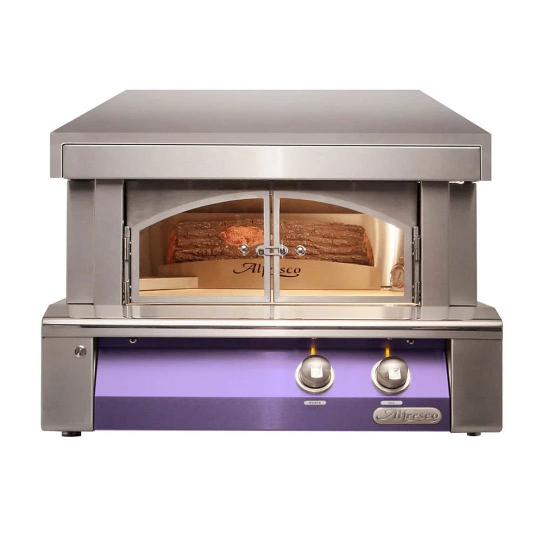 Alfresco 30-Inch Built-In Gas Outdoor Pizza Oven Plus - AXE-PZA-BI-LP(NG)