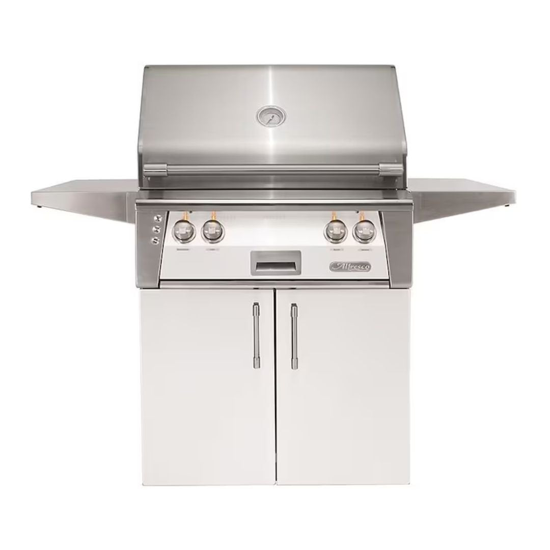 Alfresco ALXE 30-Inch Freestanding Gas Grill With Sear Zone And Rotisserie - ALXE-30SZC-NG(LP)