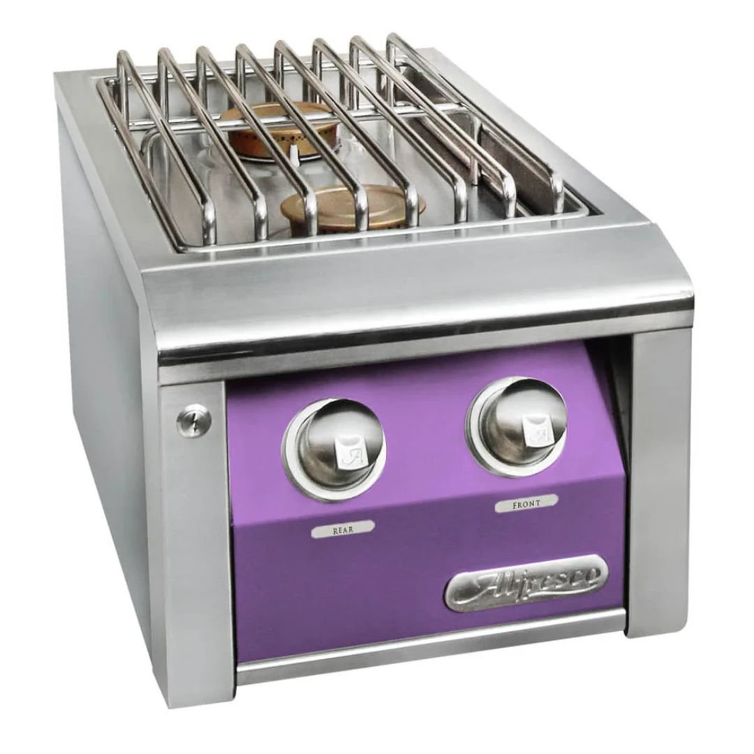 Alfresco Dual Side Burner - AXESB-2C-LP/NG & AXESB-2-LP/NG