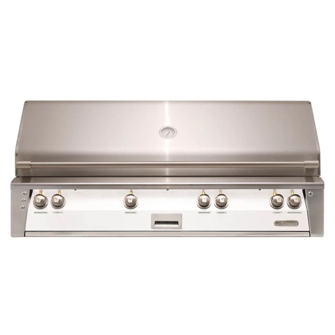 Alfresco ALXE 56-Inch Built-In Gas All Grill With Sear Zone And Rotisserie - ALXE-56BFG-LP(NG)