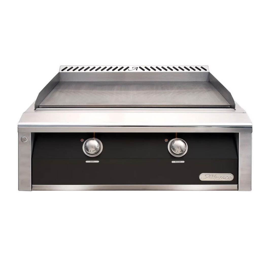 Alfresco 30" Gas Griddle On Cart or Freestanding - ALXE-30GT/ALXE-30GTC