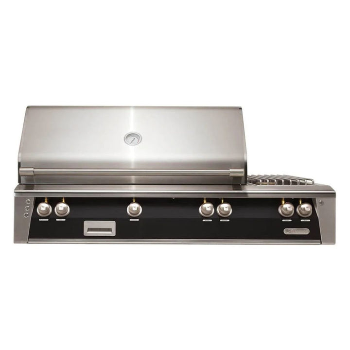 Alfresco ALXE 56-Inch Built-In Gas Deluxe Grill With Sear Zone, Rotisserie, And Side Burner