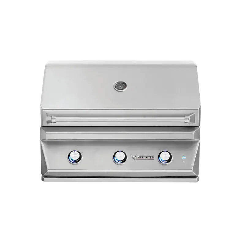 Twin Eagles 36-Inch 3-Burner Built-In Gas Grill - TEBQ36G-CL(N)