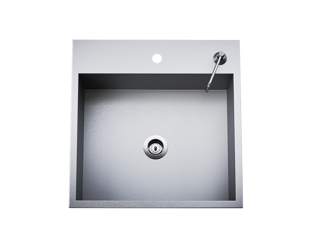 Twin Eagles 24" Outdoor Sink with Stainless Steel Cover - TEOS24-B