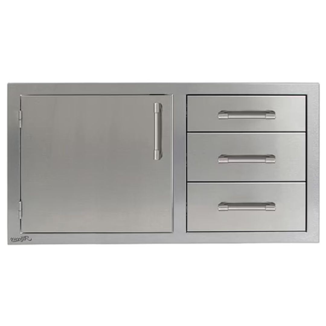 Alfresco 42" Door & Drawer Combos - AXE-DDC-L(R)-42SC