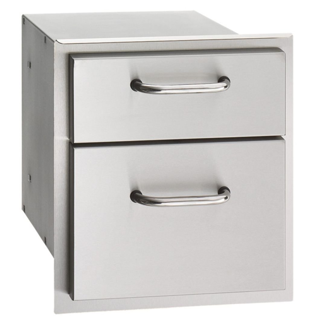 Fire Magic Select 14-Inch Double Access Drawer - 33802