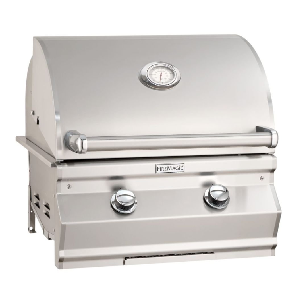 Fire Magic Choice C430I 24-Inch Built-In Gas Grill With Analog Thermometer - C430I-RT1P