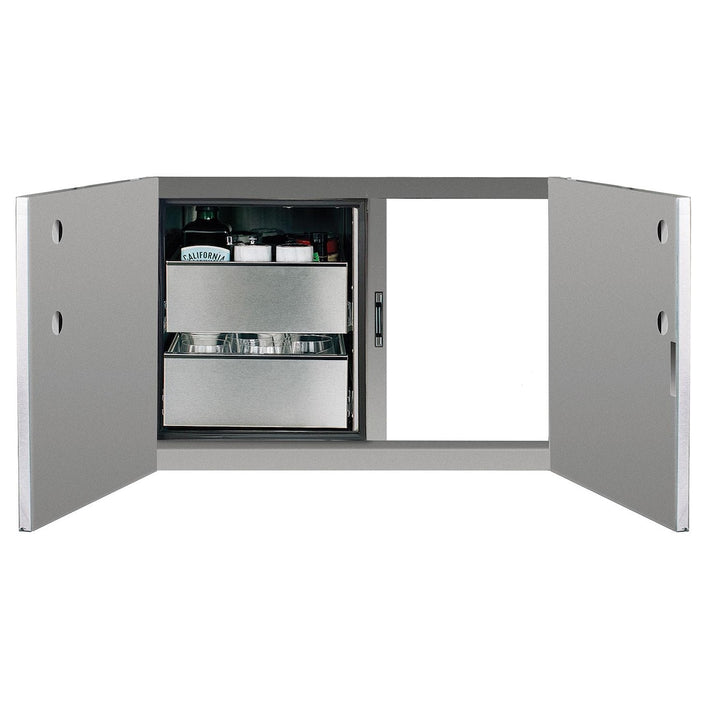 Summerset 36" 2-Drawer Dry Storage Pantry & Access Door Combo - DP-36AC