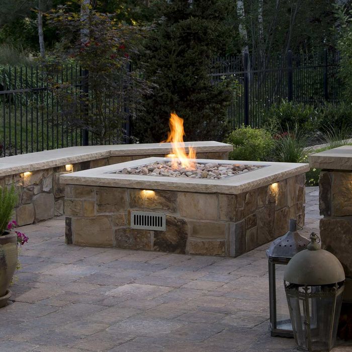 Firegear DBS Stainless Steel Gas Fire Pit Burning Spur