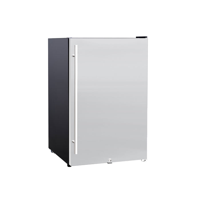 American Made Grills 22-Inch 4.1c Deluxe Outdoor Approved Fridge w/ Upgraded SS Door & Handle  - RFR-22D-R/L