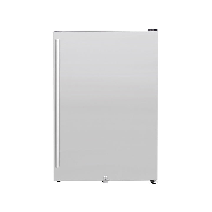 American Made Grills 22-Inch 4.1c Deluxe Outdoor Approved Fridge w/ Upgraded SS Door & Handle  - RFR-22D-R/L