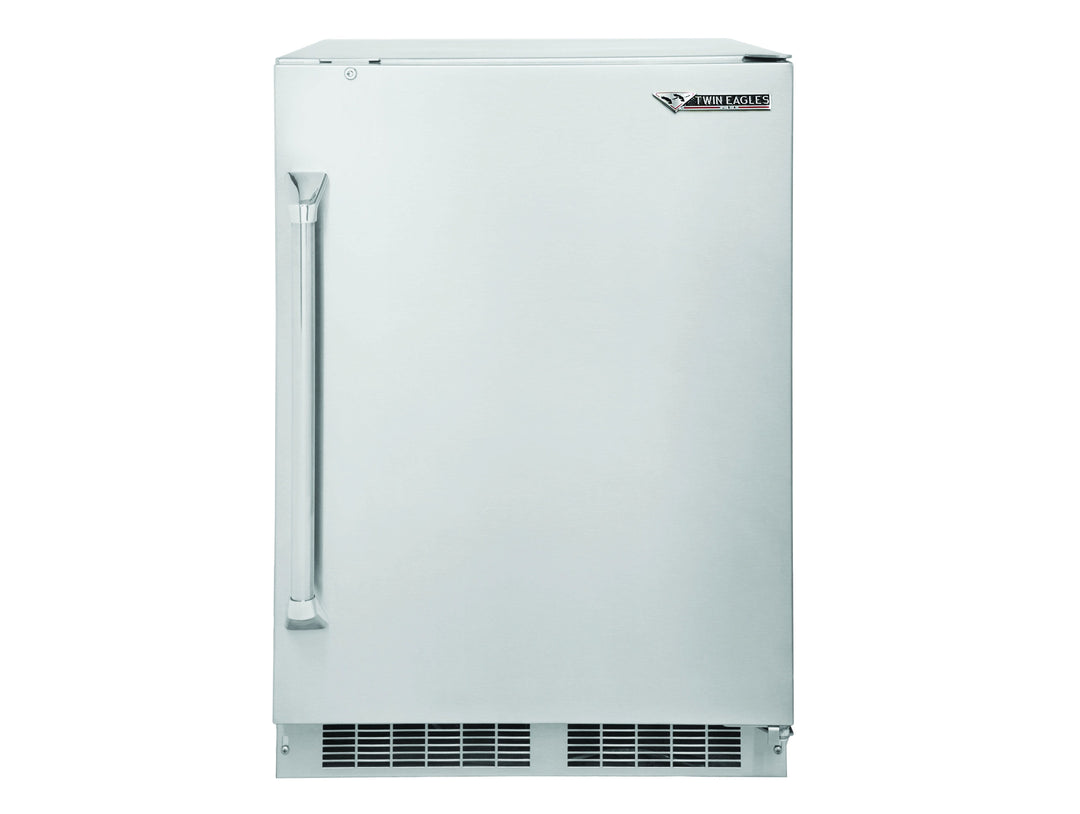 Twin Eagles 24" Outdoor Refrigerator with Lock - Right Hinged - TEOR24-G